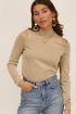 Gouden top met open schouders | My Jewellery