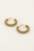 Groene kralen oorringen | My Jewellery