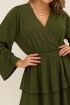 Groene jurk met wijde mouwen | My Jewellery