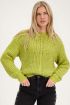 Green knitted jumper | My Jewellery
