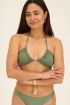 Shiny green multiway bikini top  | My Jewellery