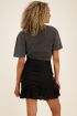 Grey t-shirt with Amour embroidery | My Jewellery