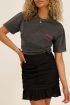 Grey t-shirt with Amour embroidery | My Jewellery