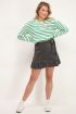 Grijs denim rokje met ruffle | My Jewellery