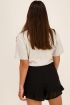 Grijs T-shirt met blauwe mon chéri tekst | My Jewellery