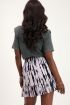 Grijs T-shirt met schoudervulling | My Jewellery