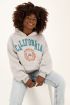 Grijze hoodie California