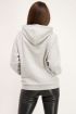 Grijze love hoodie met teddy letters | My Jewellery