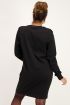 Grijze sweaterjurk met studs
