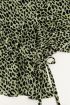 Groene wikkeltop met cheetah | My Jewellery