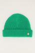 Groen gekleurde muts