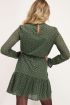 Groene jurk met embroidery