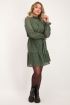 Groene jurk met embroidery