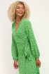 Groene midi jurk met paisley print