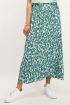 Groene midi rok in panterprint | midi rok | My Jewellery