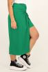 Groene midi rok met open strik detail | My Jewellery