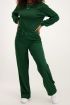 Green sweatpants with trim | My Jewellery