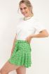 Groene skort met paisley print