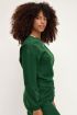 Groene sweater met ballonmouwen | My Jewellery