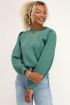 Groene sweater met V shape | My Jewellery