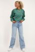 Groene sweater met V shape | My Jewellery