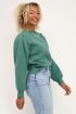 Groene sweater met V shape | My Jewellery