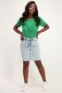 Groene top met ruffle | My Jewellery
