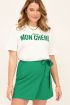 Groene wikkelrok met knoop | My Jewellery