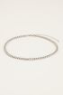Grove schakelketting met smiley