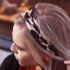 Haarband met panterprint