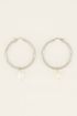 Oorringen met pure love charm | My Jewellery