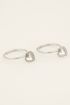 Oorringen met self love charm | My Jewellery