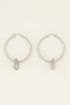 Oorringen met self love charm | My Jewellery