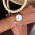 Metalen horloge mesh zilver gouden klok, horloges