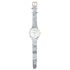 My Jewellery Horloge velvet bandje marmer grijs