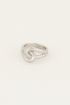 Iconic ring met lus