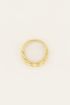 Iconic ring met vlecht