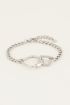 Iconic schakelarmband met open slot