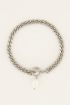 Iconic schakelarmband met parel