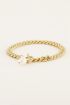 Iconic schakelarmband met parel
