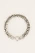 Iconic schakelarmband met rond slot