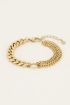 Iconic Gliederarmband schmal und breit