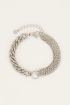 Iconic schakelarmband smal & breed