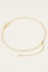 Iconic schakelketting met liefdesslot
