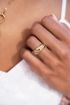 Iconic ring breed met schuine bolletjes | My Jewellery