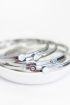 initial armbanden, zilveren initial bangles