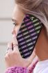 iPhone hoesje tekst zwart, hoesjes