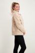 Beige oversized teddy jas, teddy jas My Jewellery