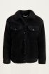 Zwarte oversized teddy jas, zwarte jas My Jewellery