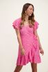 Roze wikkeljurk | Roze jurk | My Jewellery